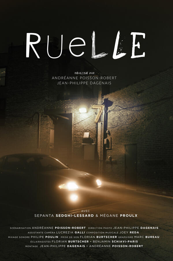 Ruelle, court-métrage, 2023. Sound design et mix. Réalisation : Andréanne Poisson-Robert et Jean-Philippe Dagenais. Ruelle, court-métrage, 2023. Sound design et mix. Réalisation : Andréanne Poisson-Robert et Jean-Philippe Dagenais.