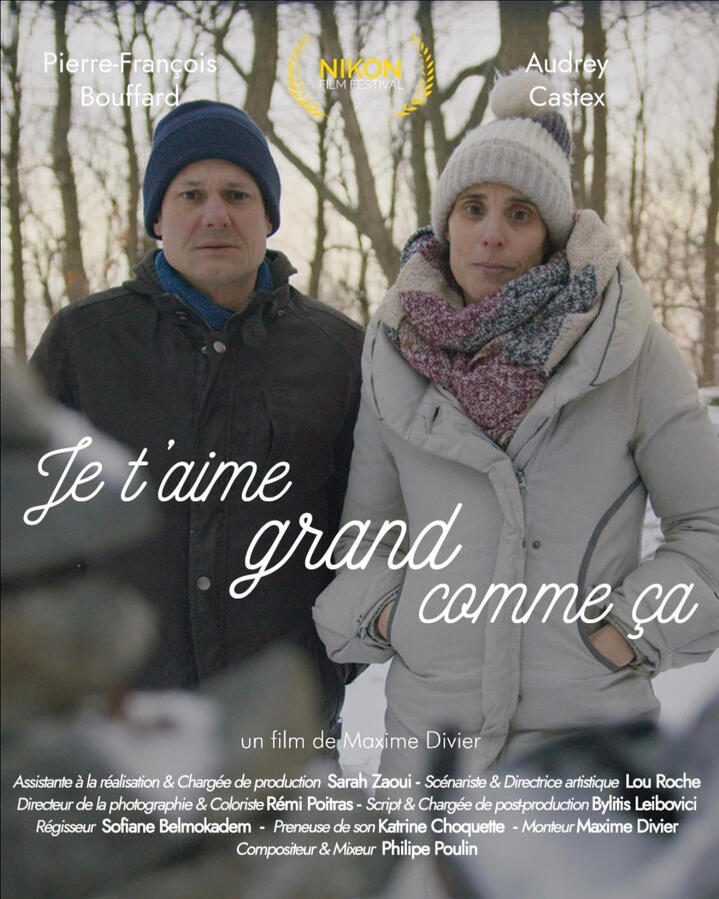 Je taime grand comme ça, court-métrage, 2023. Musique originale et mix. Réalisation : Maxime Divier. Je taime grand comme ça, court-métrage, 2023. Musique originale et mix. Réalisation : Maxime Divier.